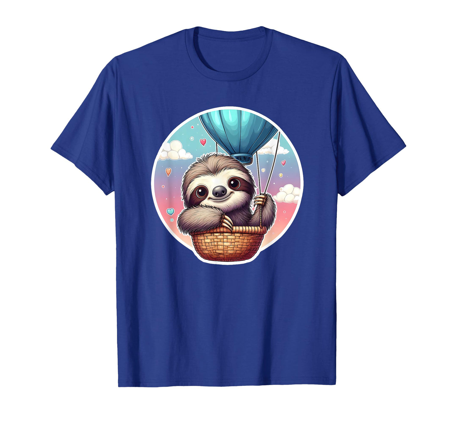 Sloth Balloon Birthday T-Shirt
