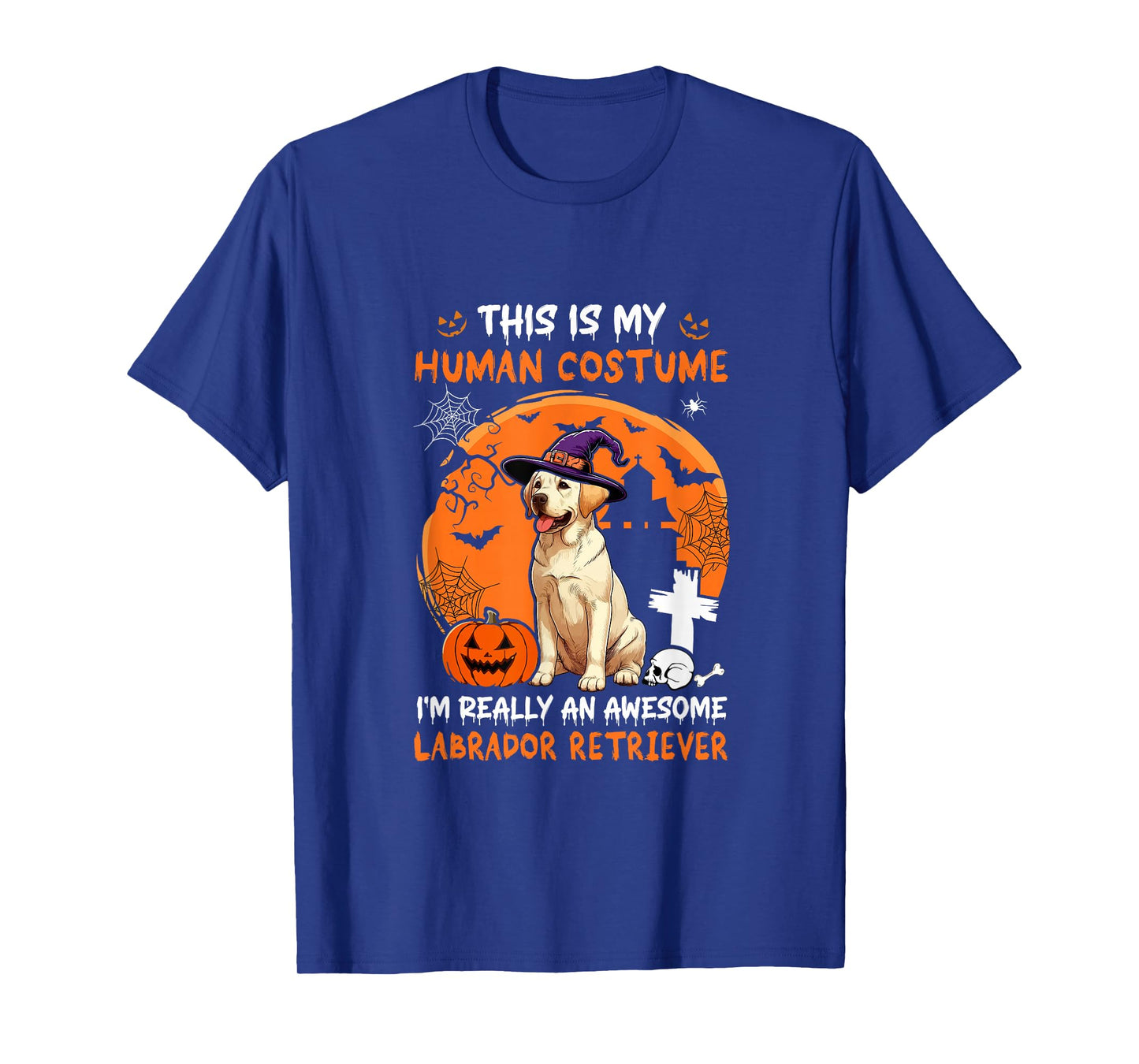 Human Costume Proud Awesome Labrador Retriever Halloween T-Shirt
