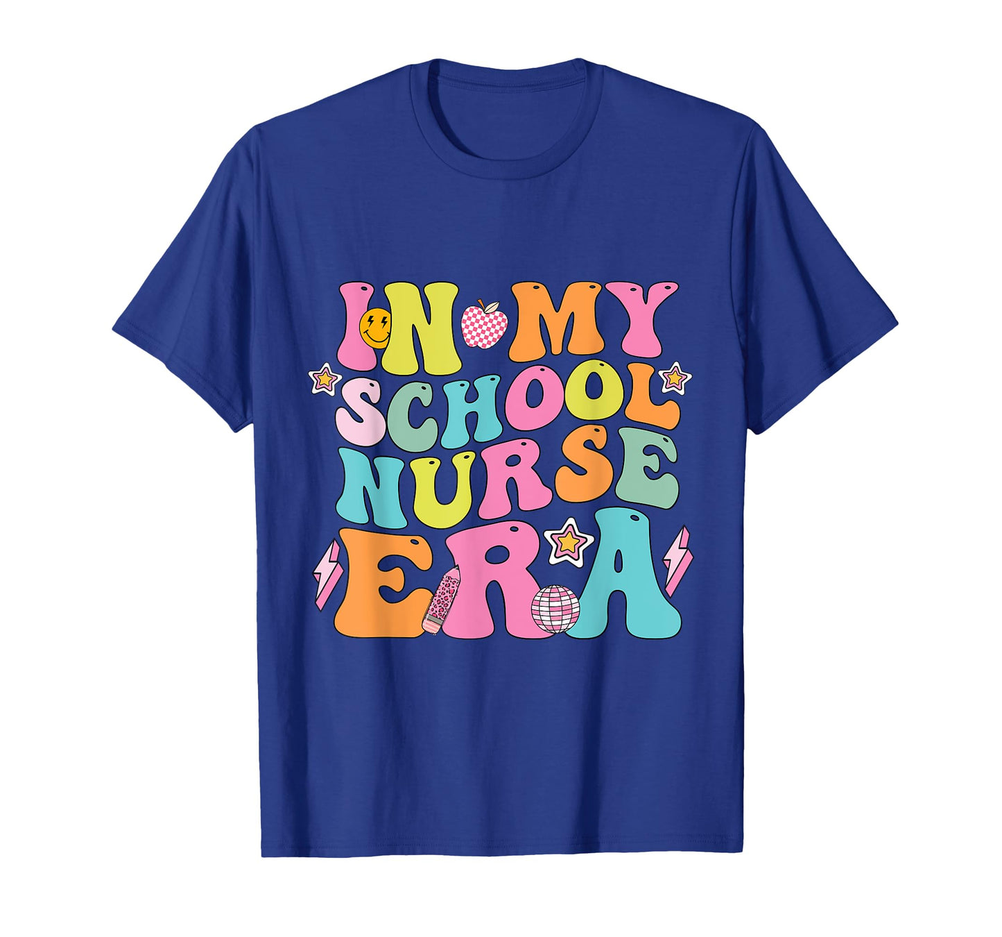 In My School Nurse Era Groovy Back To School Life T-Shirt