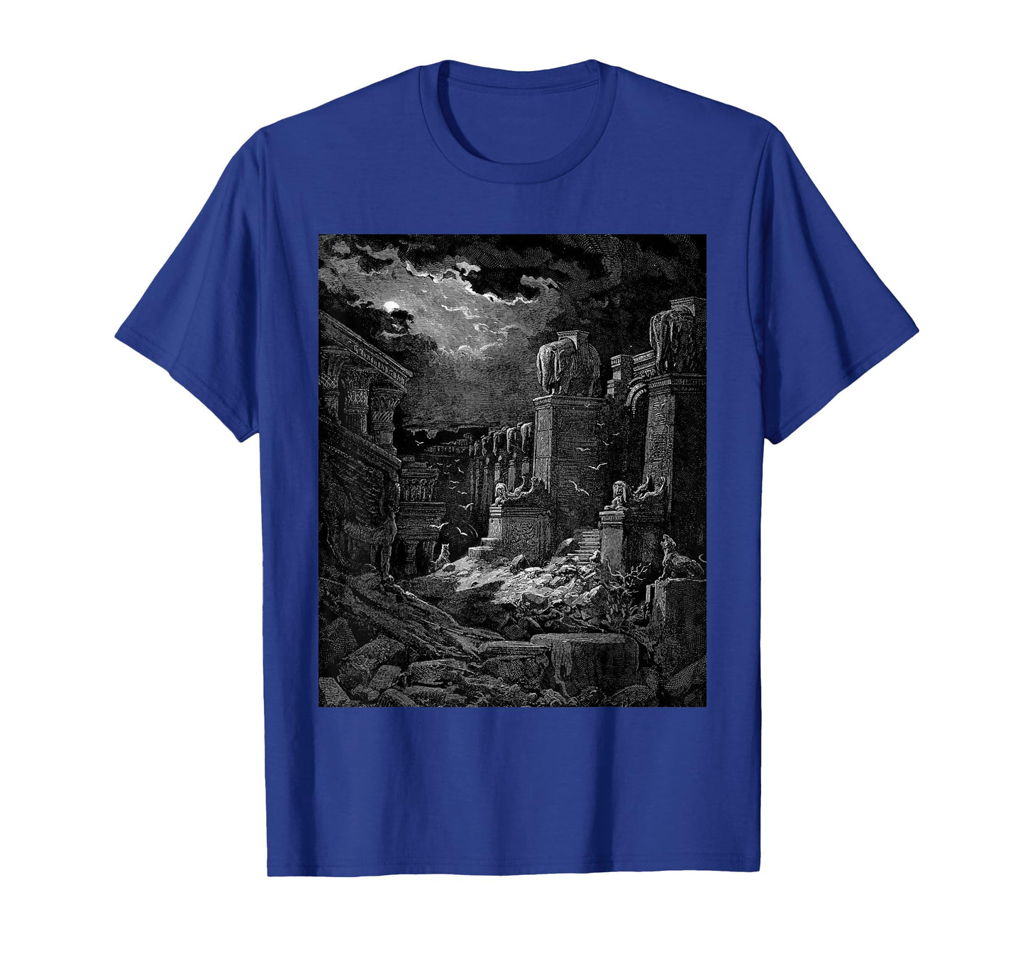 Babylon Fallen Gustave Dore Biblical Art T-Shirt