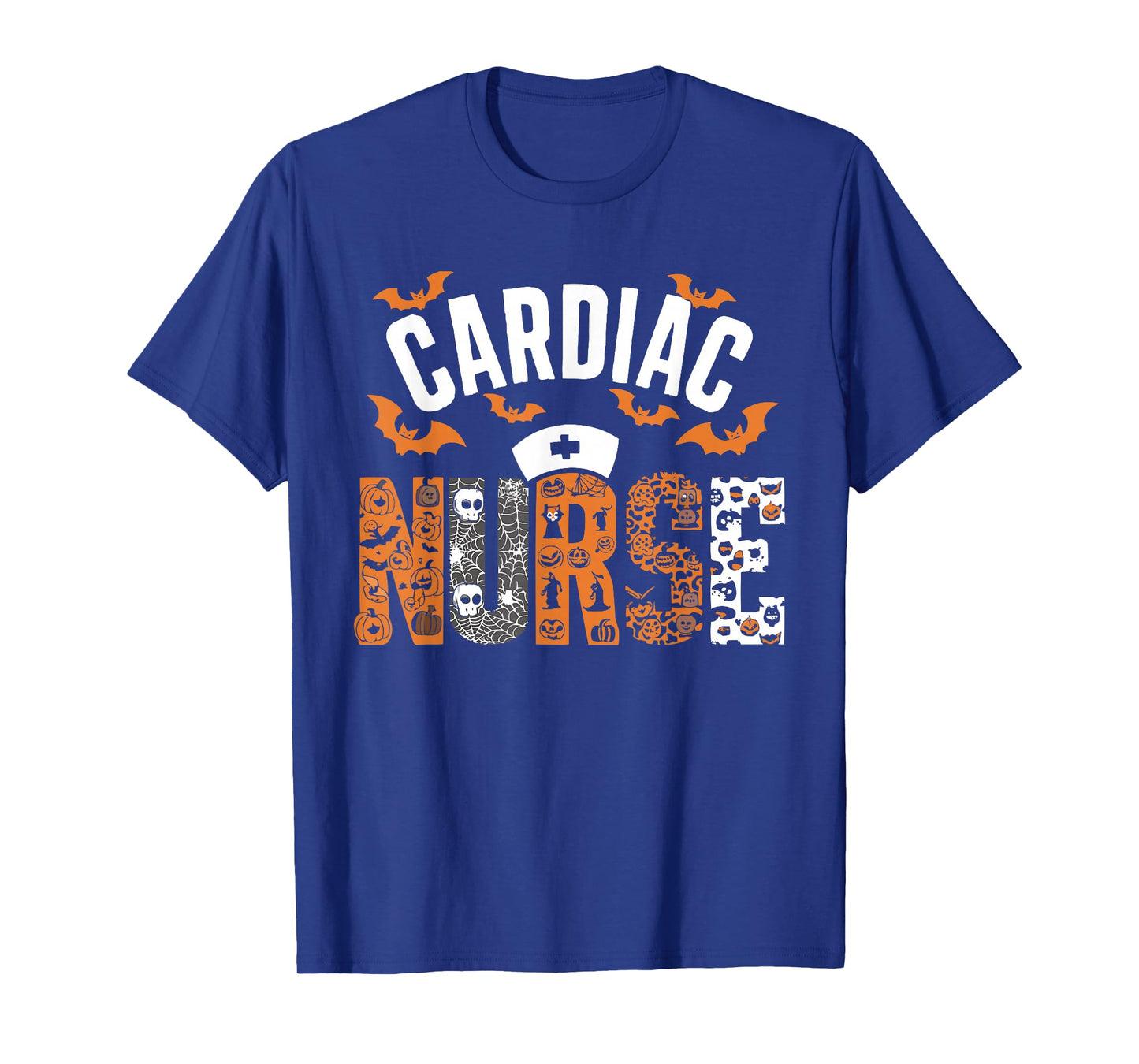 Halloween Cardiac Nurse Spooky Nursing Trick Or Treat T-Shirt