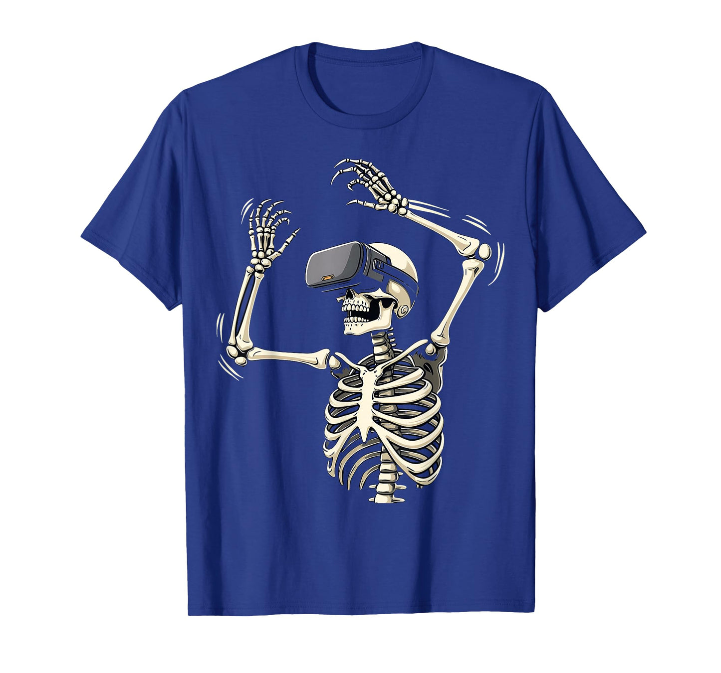 Halloween Skeleton VR Headset Costume T-Shirt