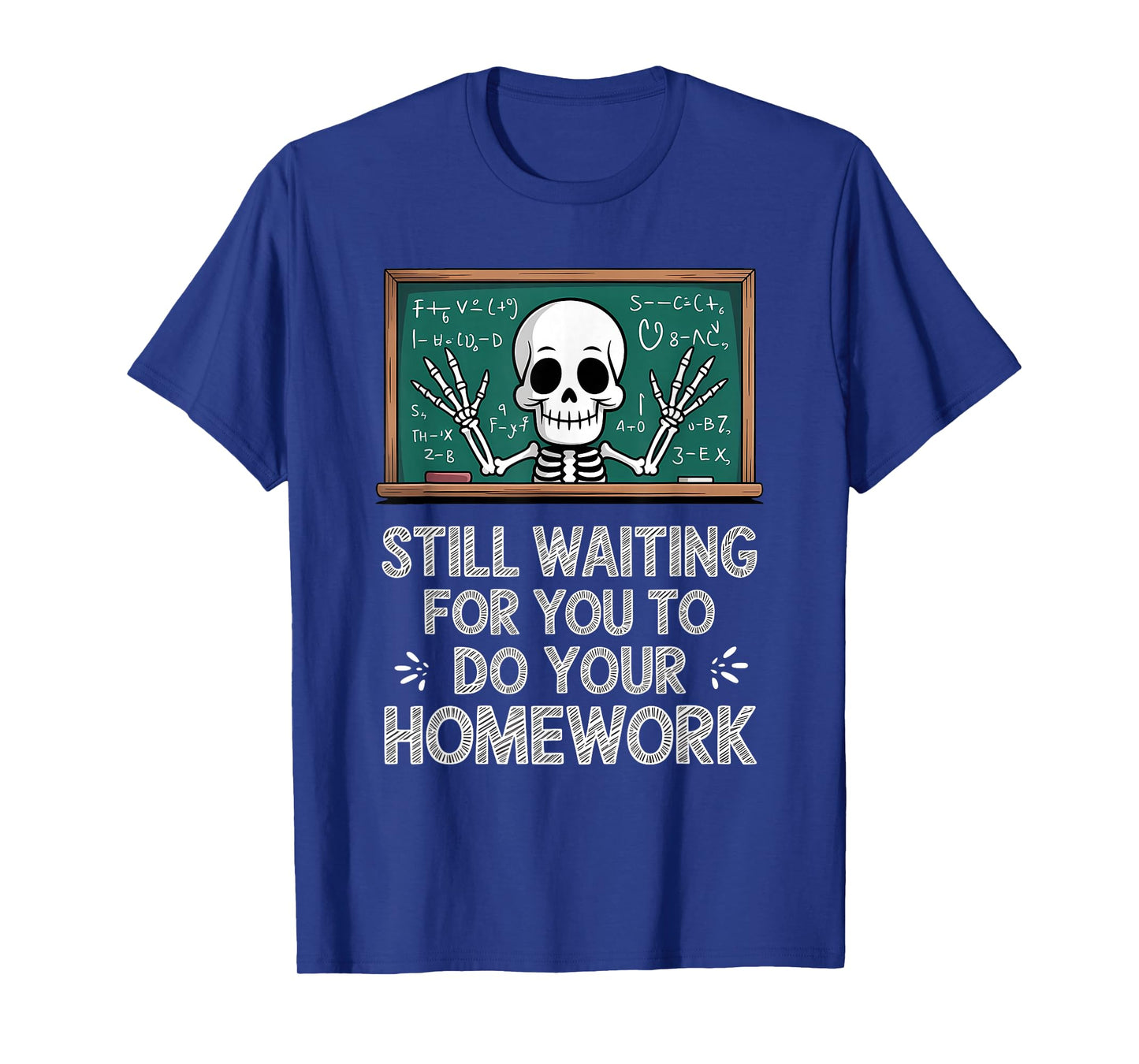 Skeleton Teacher Halloween, Funny Sarcastic Spooky T-Shirt