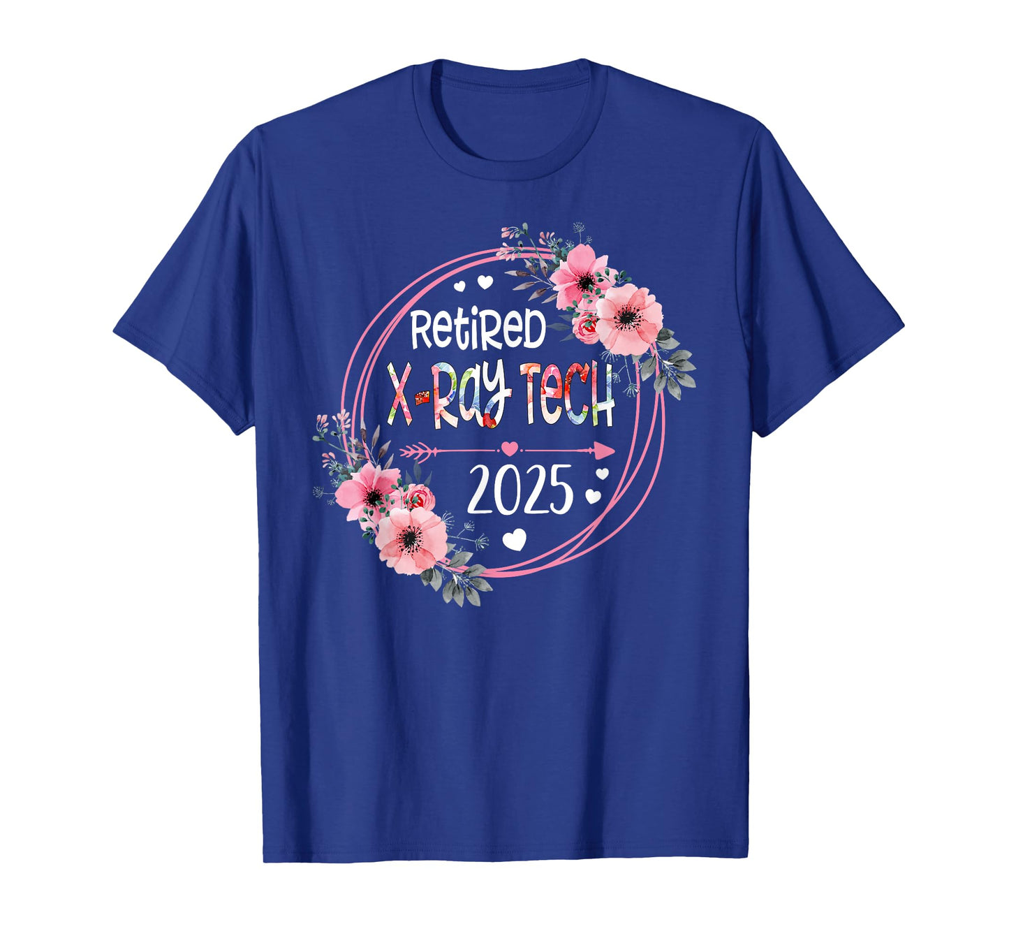 Retired X-ray Tech Est 2025 Retirement Gifts RN Nurses T-Shirt