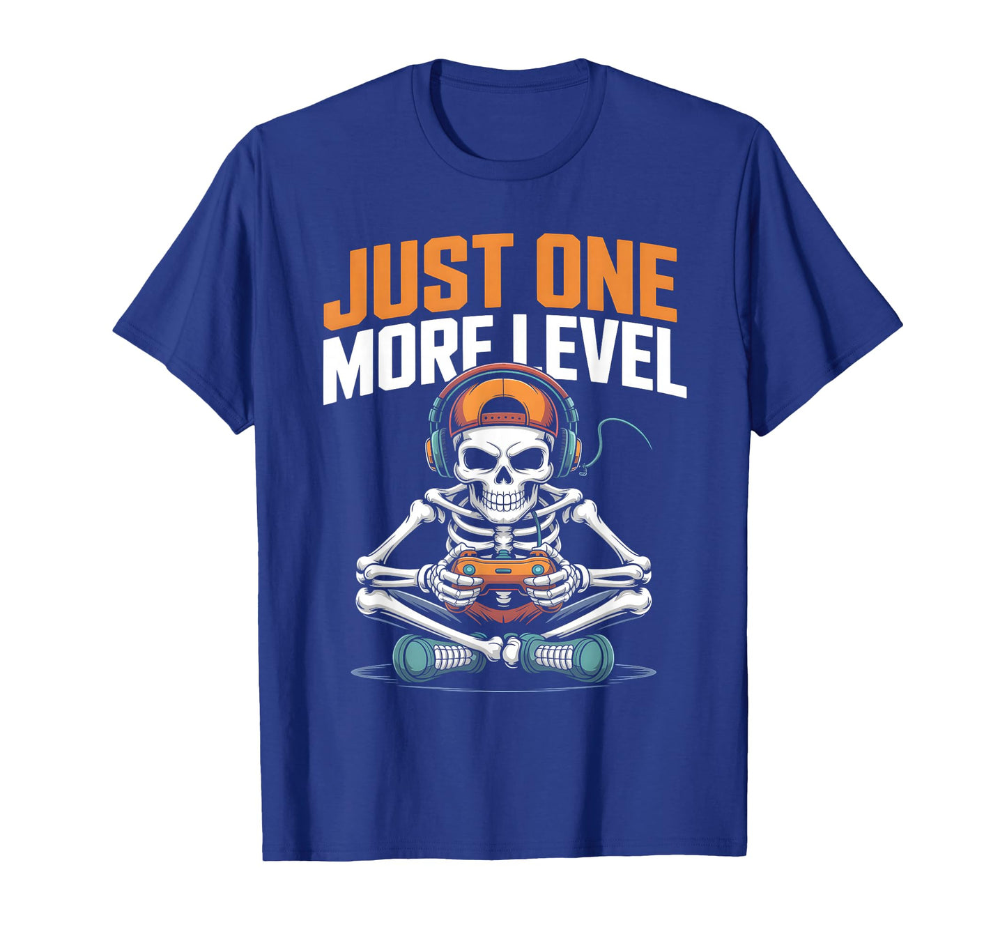 Funny Spooky Gamer Halloween Skeleton Costume for Men Boys T-Shirt