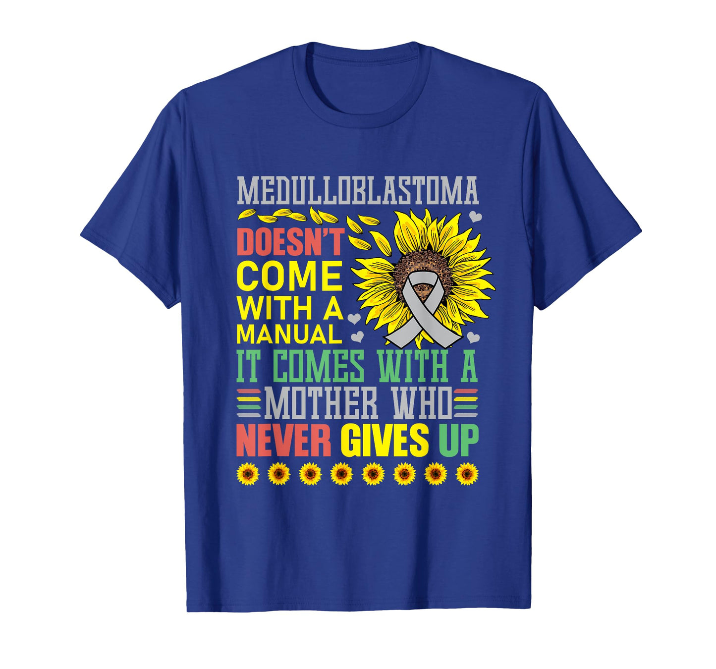 Medulloblastoma Awareness Warrior Supporter T-Shirt