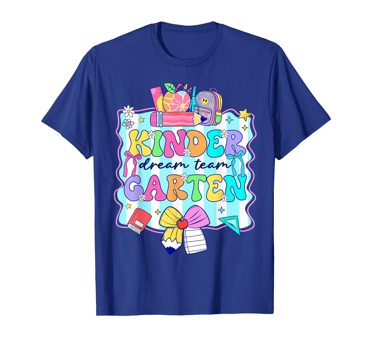 Groovy Kindergarten For Girls Boys Teacher Pre-K Preschool T-Shirt