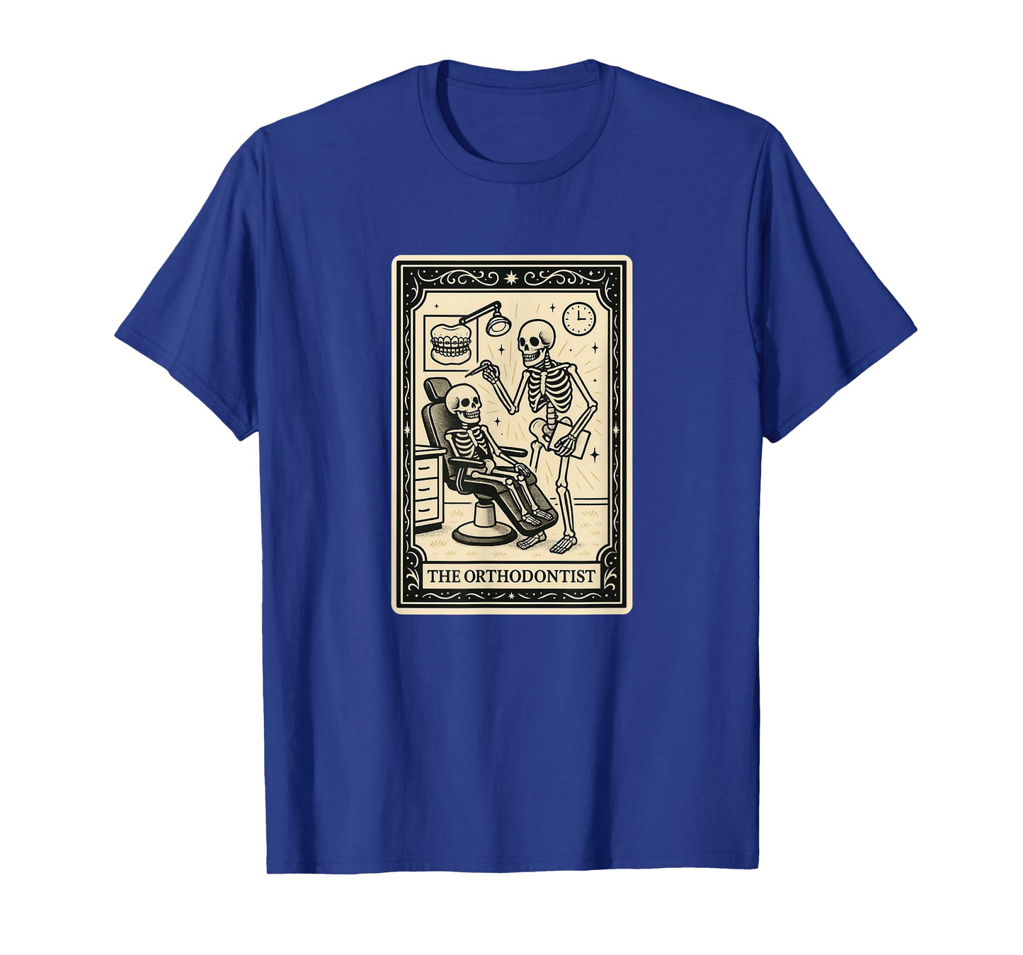 The Orthodontist Tarot Card Halloween Spooky Gothic Dentist T-Shirt