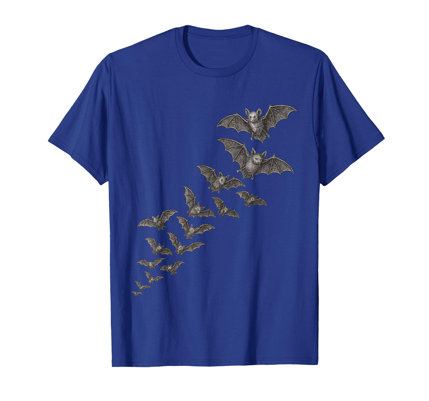 Halloween Goth Bats Spooky Cute Dark Aesthetic Bat Horror T-Shirt