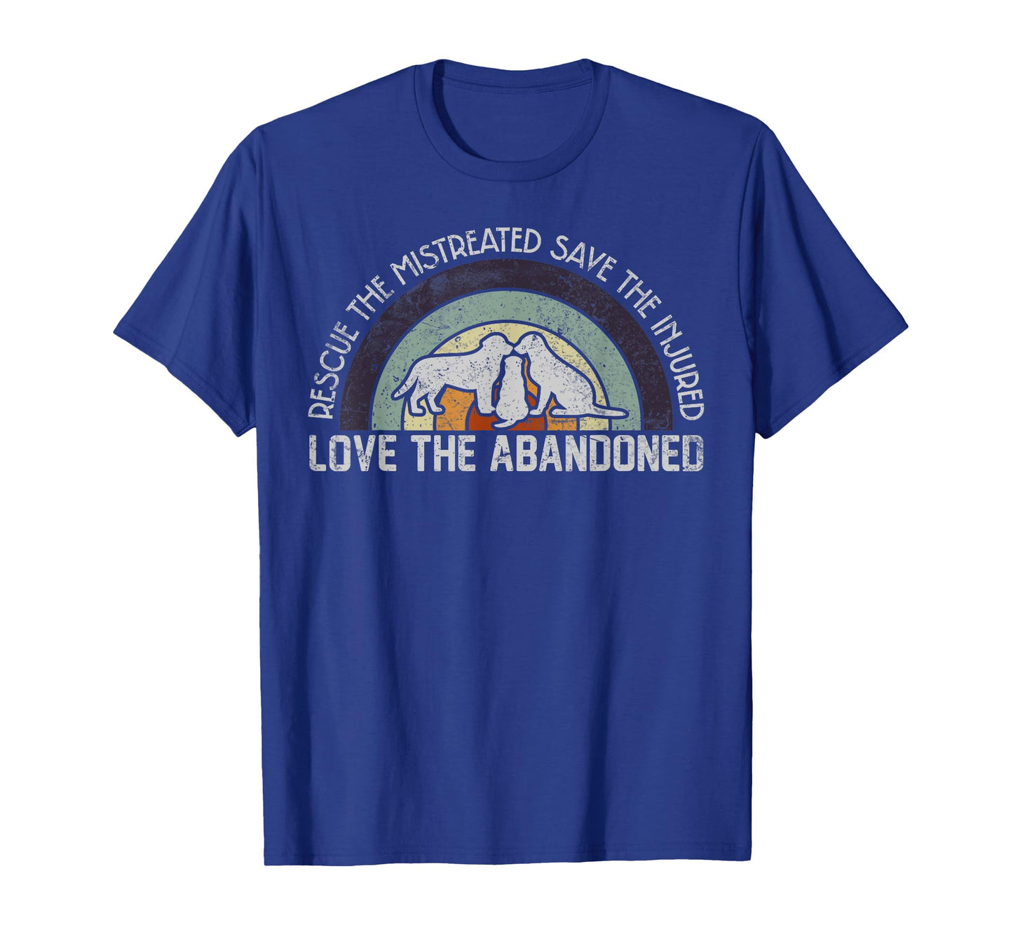Save Love Rescue the Mistreated Cute Animals Rescue Dog T-Shirt