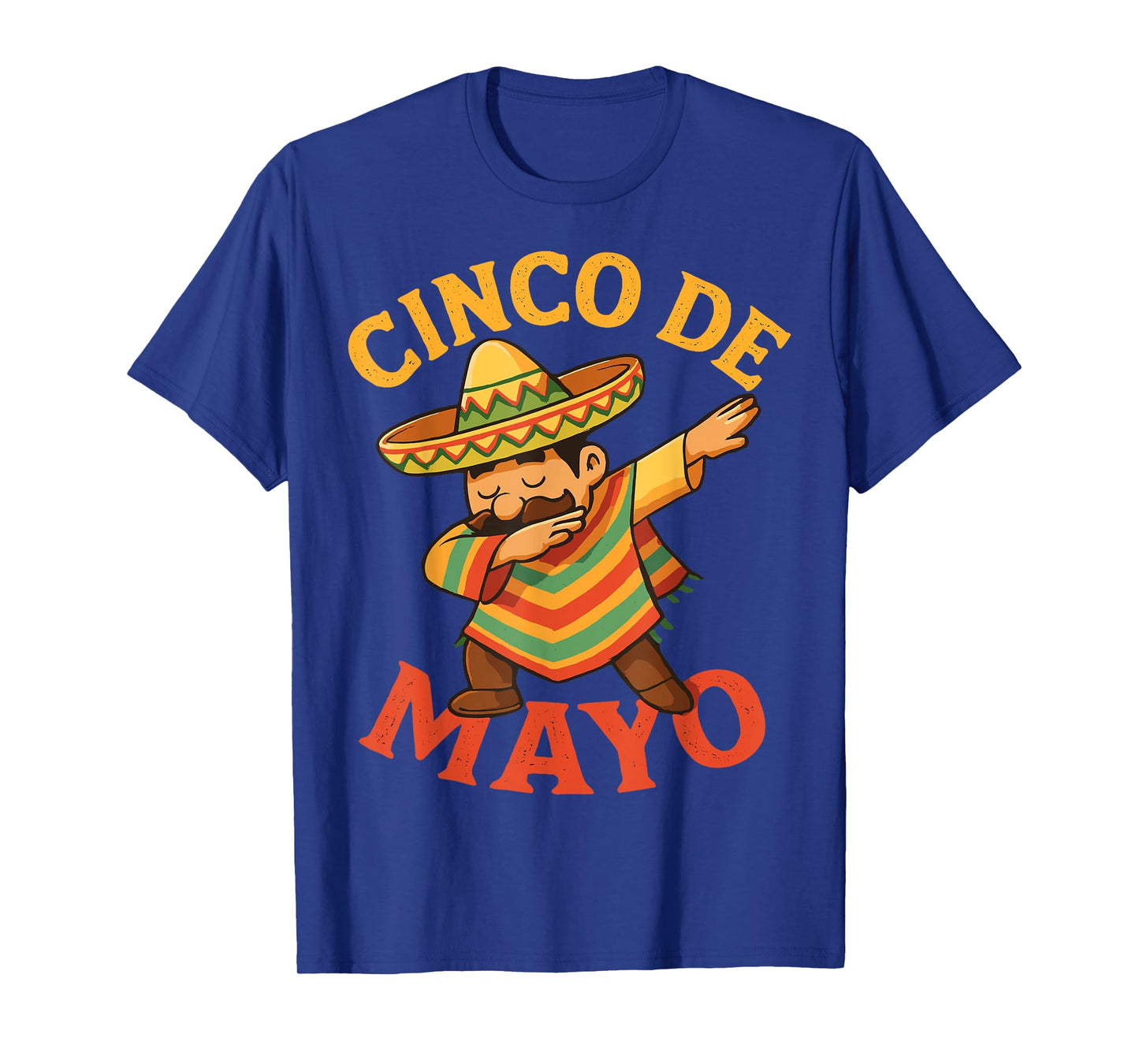 Mexican Dabbing Poncho Cinco de Mayo T-Shirt