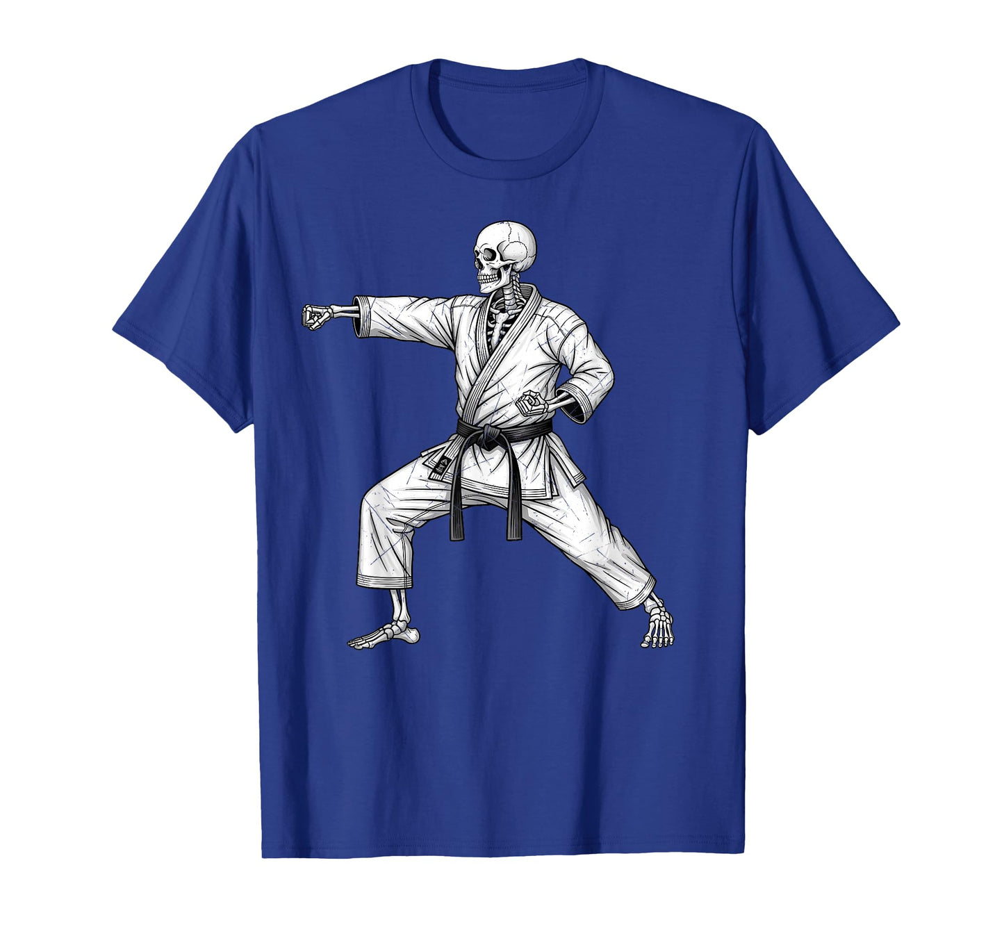 Traditional Martial Arts Karate Shotokan Taekwondo Skeleton T-Shirt