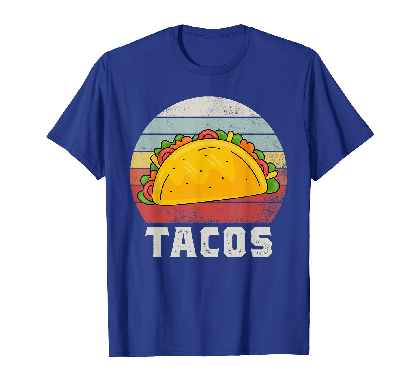 Tacos Retro Funny Mexican Food Humor Street Taco T-Shirt