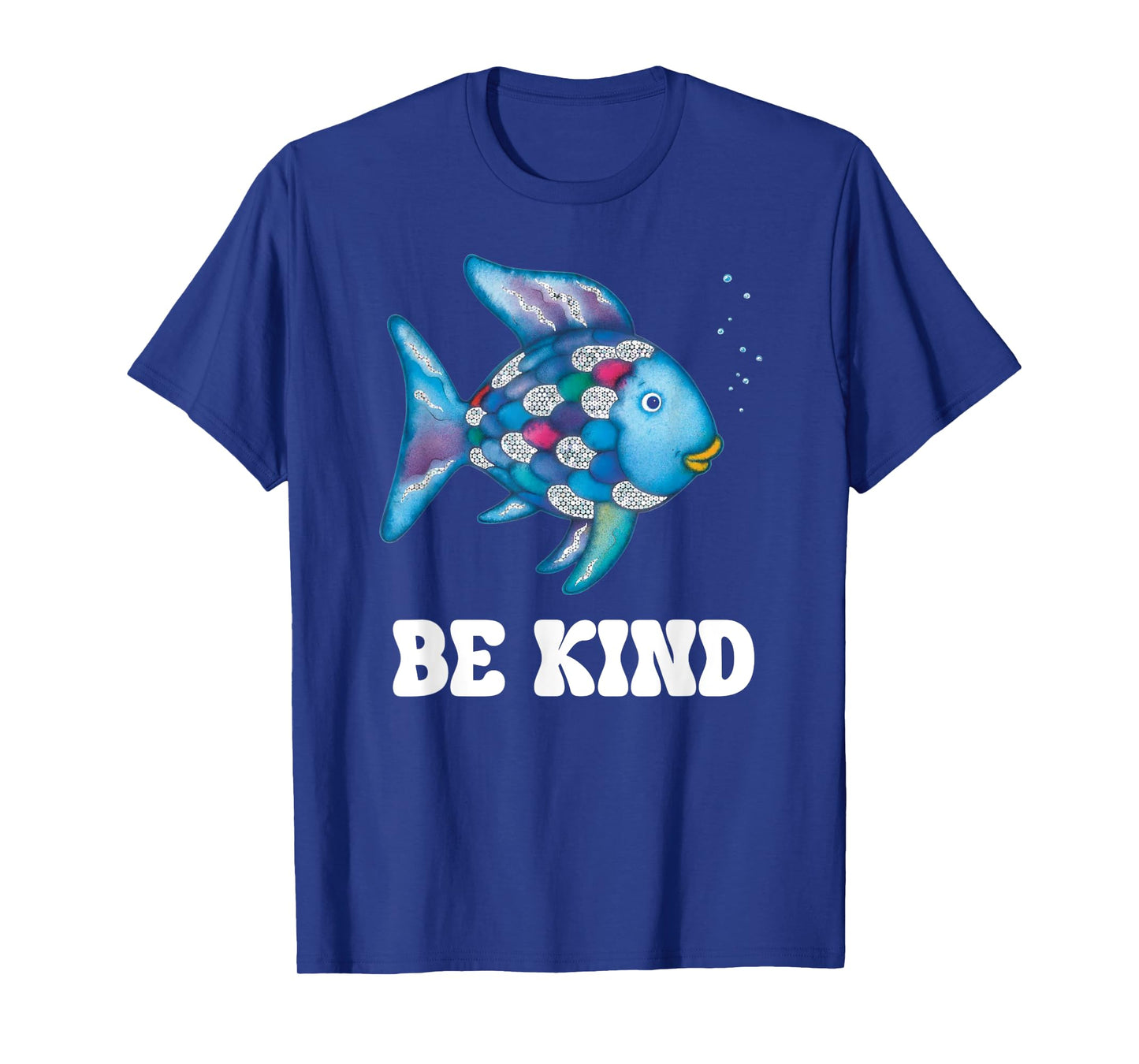 Be Kind Rainbow Fish Teacher Life Teaching Back To School T-Shirt