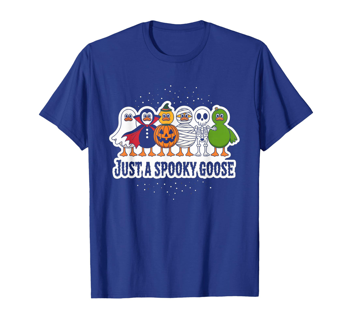 Funny Spooky Goose Saying Humorous Halloween Costume Gag T-Shirt