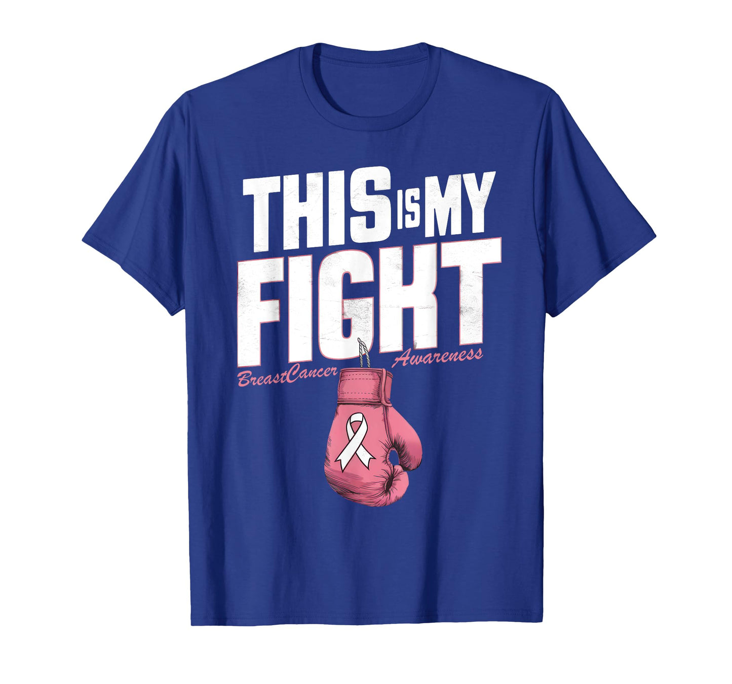 This Is My Fight Breast Cancer Awareness boxing glove Woman T-Shirt