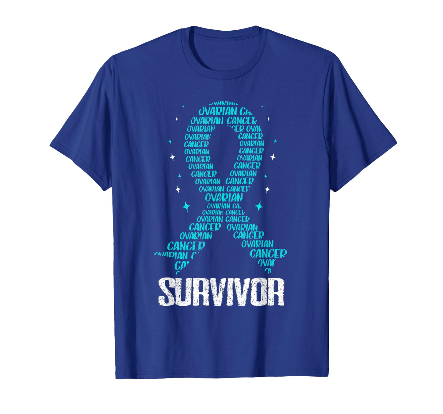 Ovarian Cancer Awareness Fight Cancer Chemotherapy Ovary T-Shirt