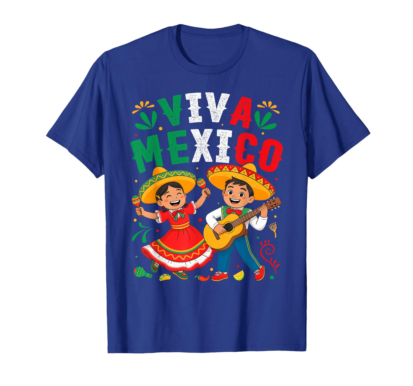 Viva Mexico Independence Day Flag Viva Mexico T-Shirt
