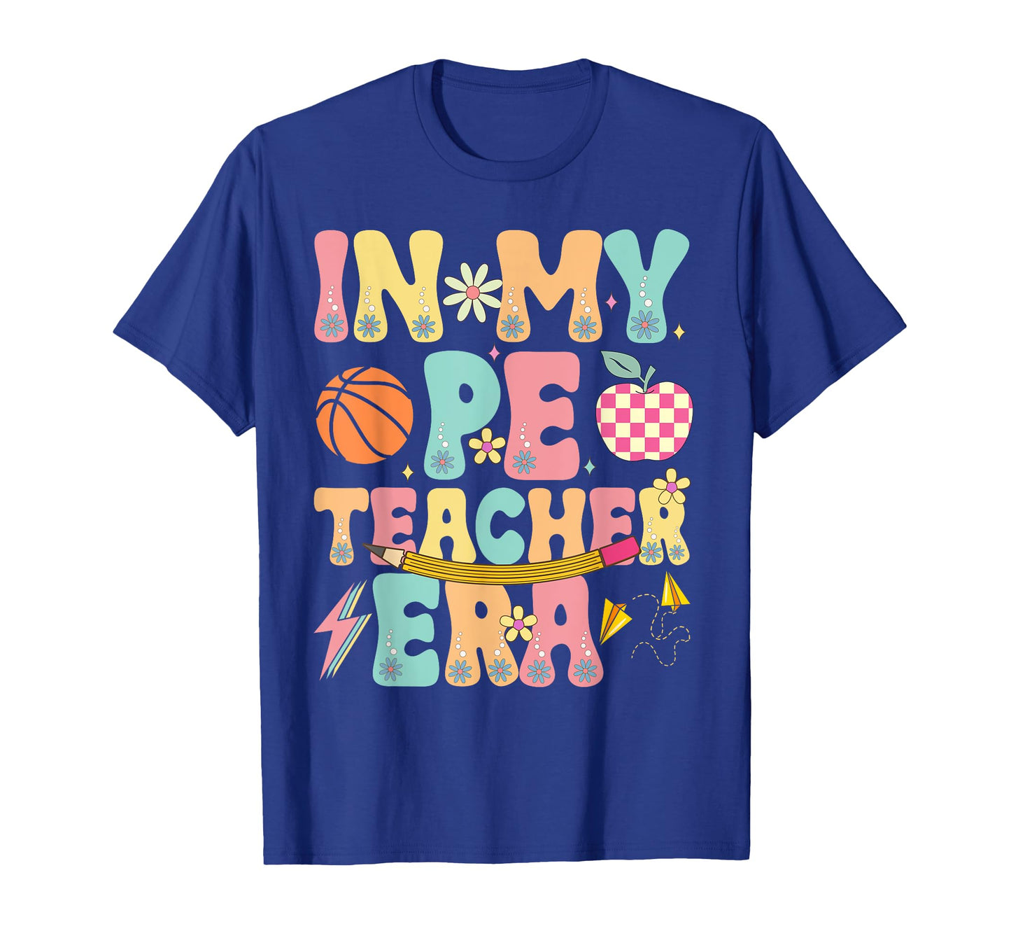 In My PE Teacher Era Physical Education Back To School T-Shirt