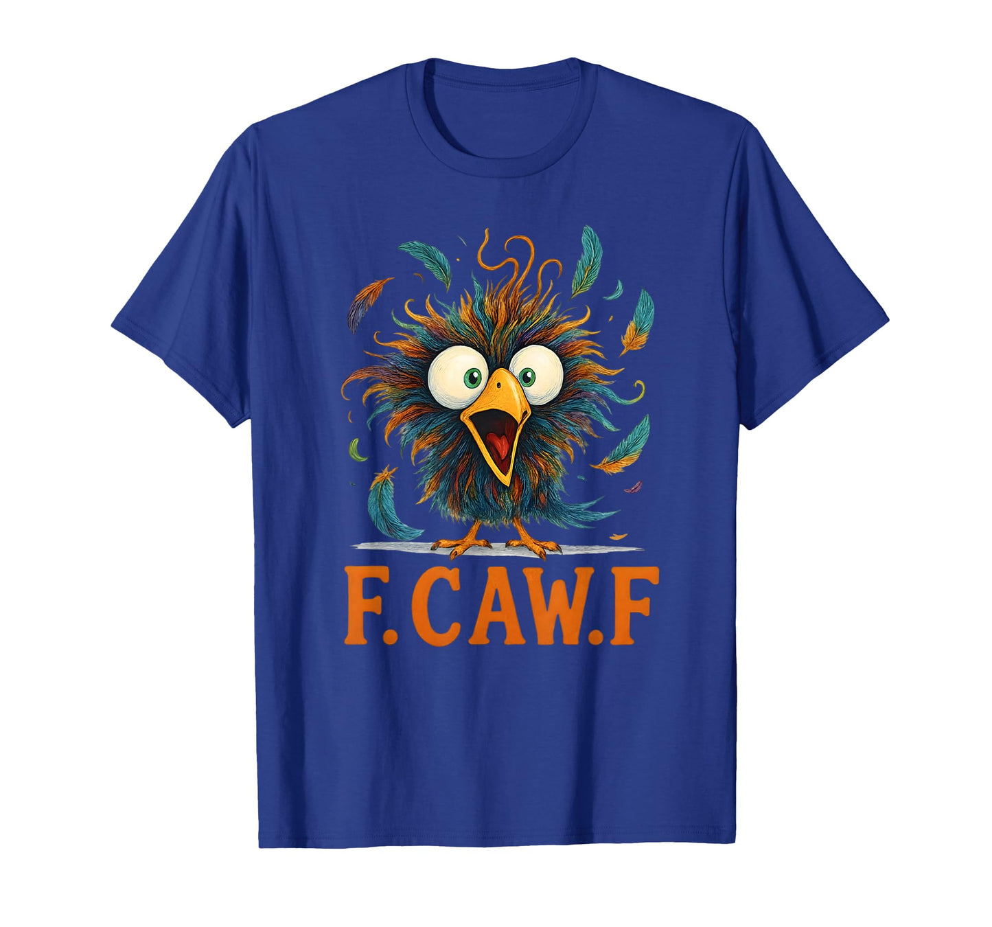 F-Caw-F Black Crow Black Bird Funny Crow F-Caw-F T-Shirt