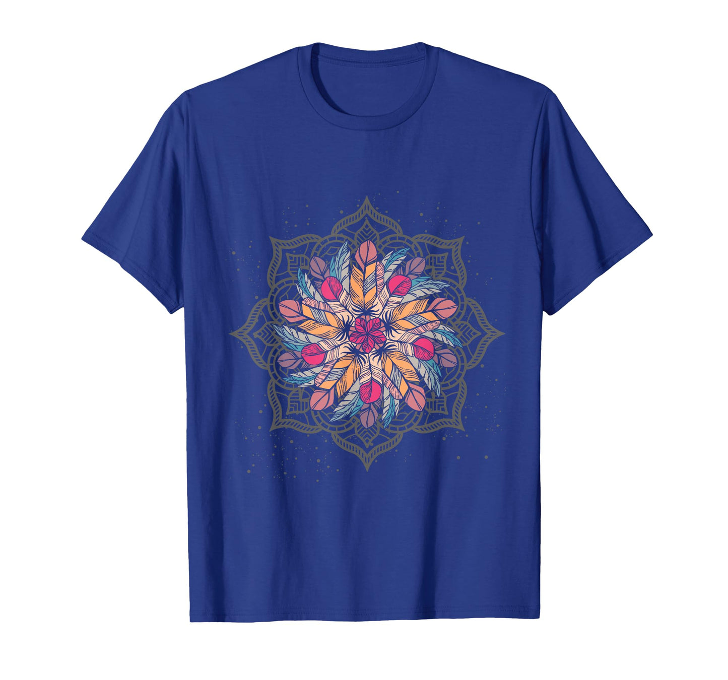 Colorful Women Girls Kids Gifts Mandala T-Shirt