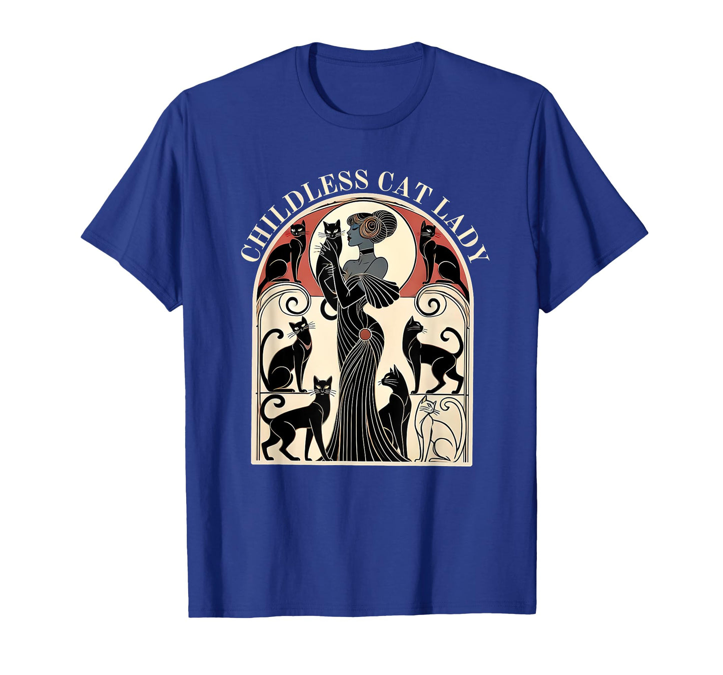 Childless Cat Ladies Cat Karma Retro Funny T-Shirt