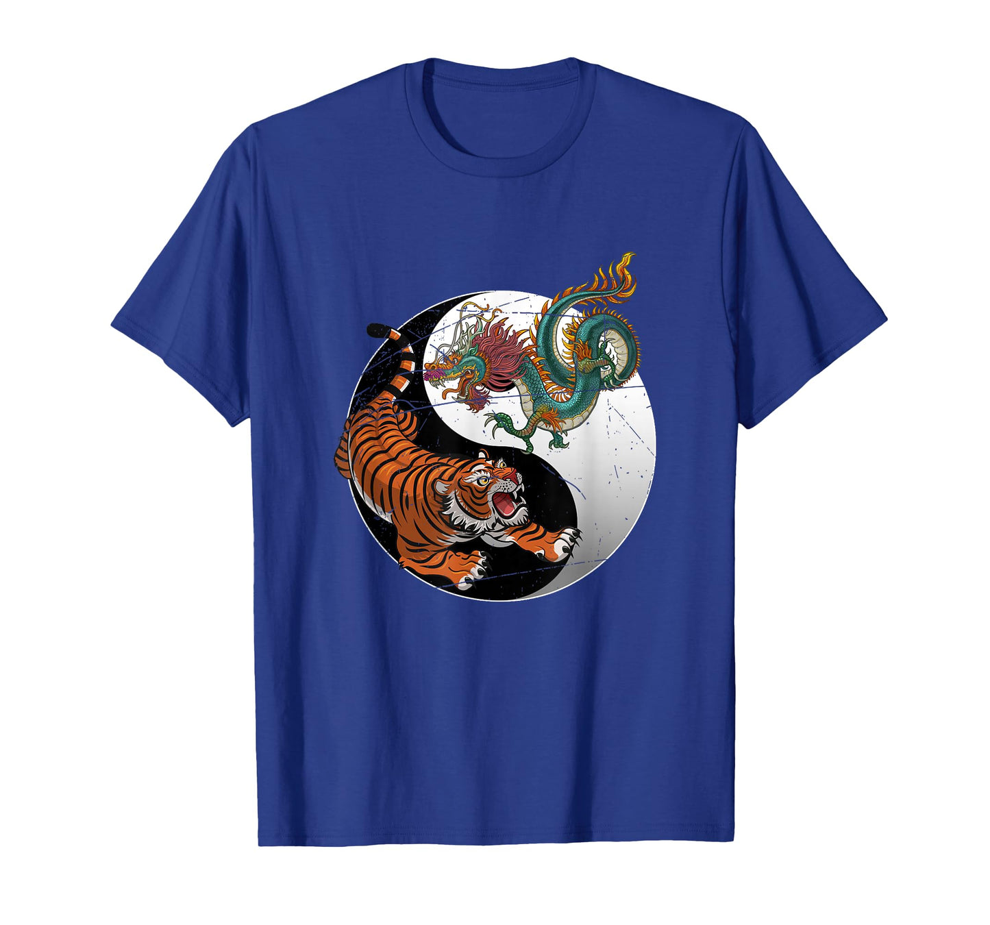 Asian Dragon Tiger Yin Yang Tiger T-Shirt