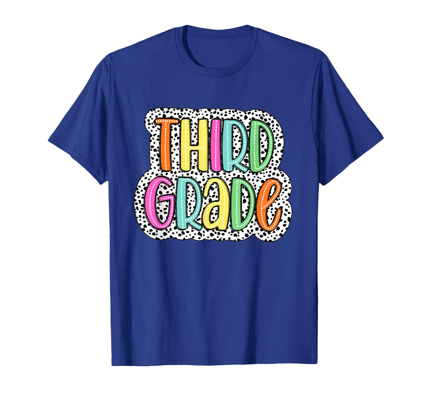 Third Grade Dalmatian Dots 3rd Dream Team Back To School T-Shirt