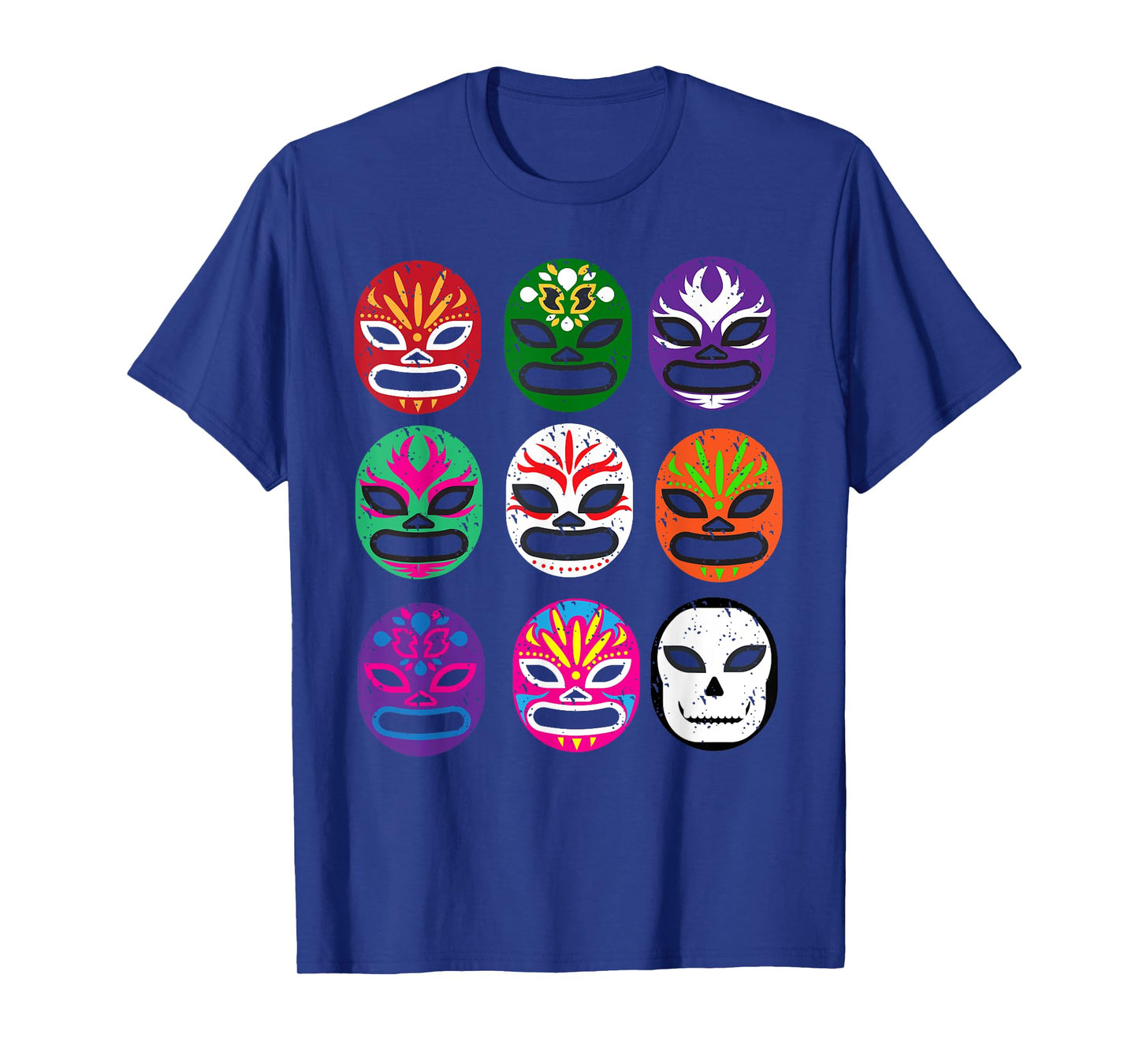 Lucha Libre Masks Shirt Mexican Wrestling Mask T Shirt T-Shirt