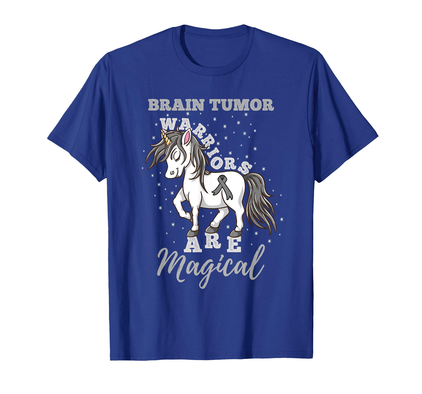 Brain Tumor Warriors Are Magical Brain Tumor Awareness T-Shirt