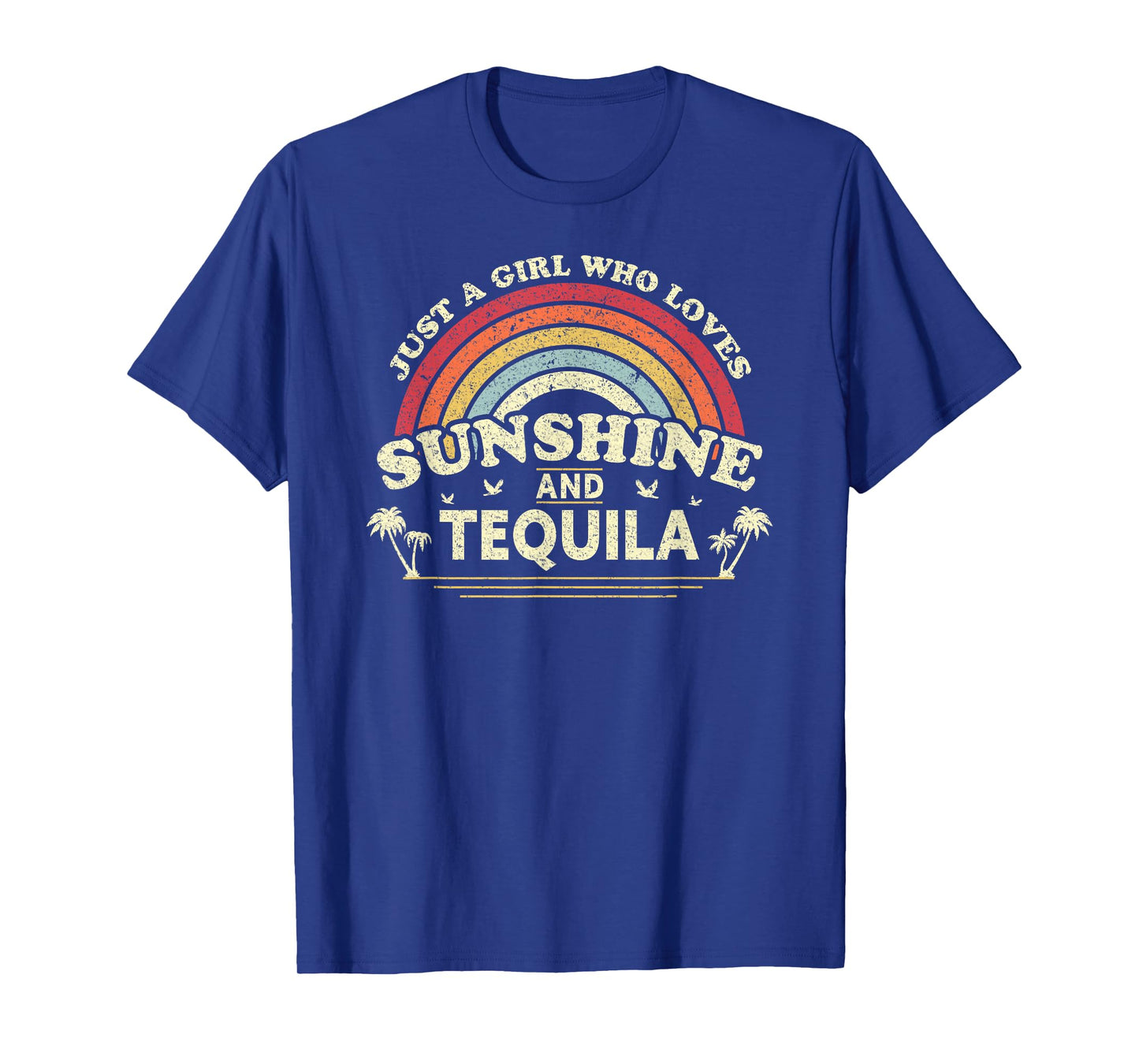 Tequila Shirt. Just A Girl Who Loves Sunshine And Tequila T-Shirt