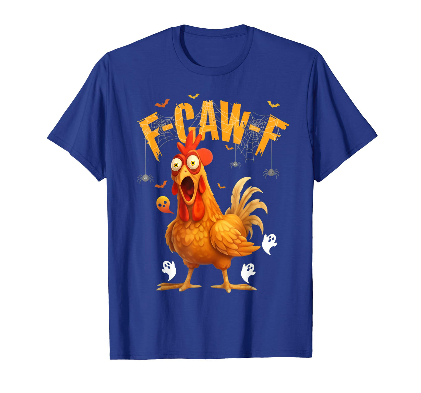 Halloween Ghost Chicken F-Caw-F T-Shirt