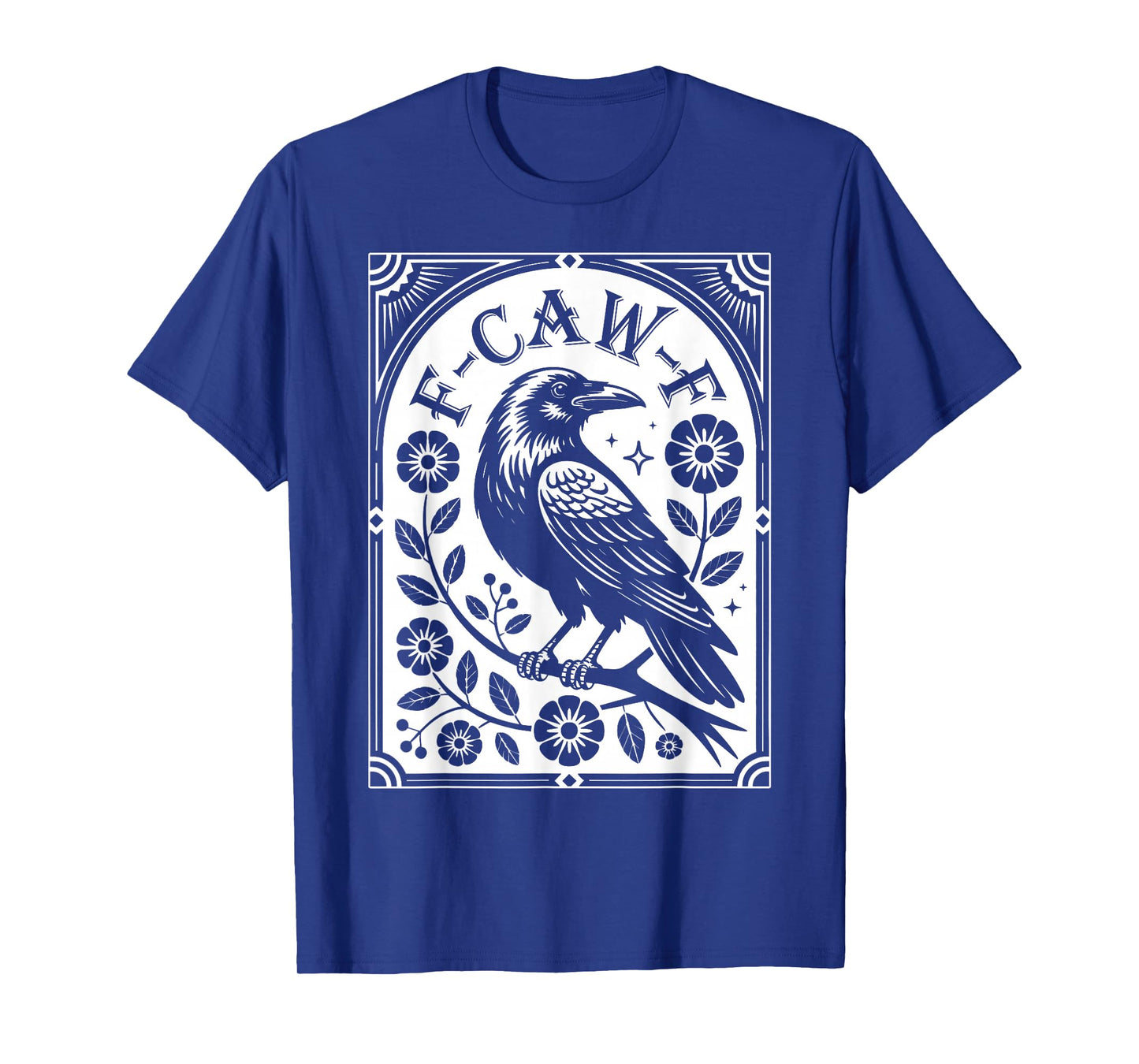Black Crow, F-Caw-F Funny Black Bird T-Shirt