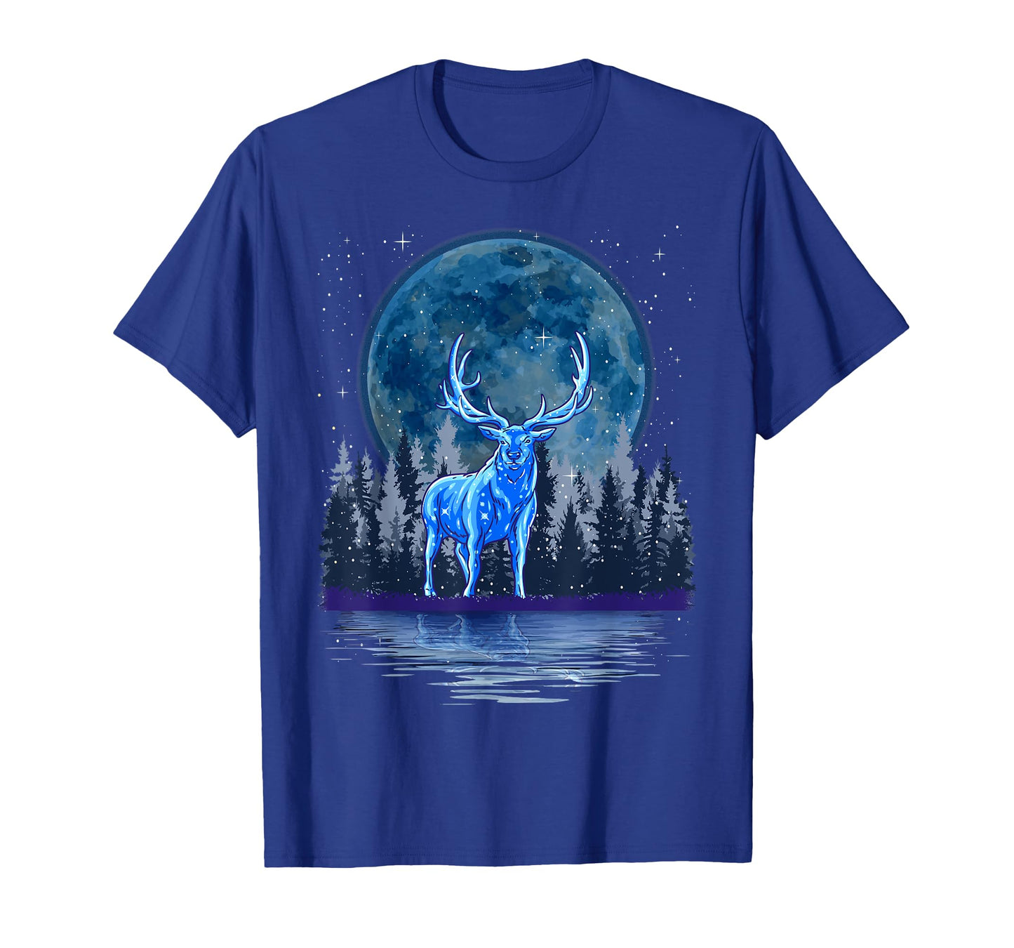 Vintage Winter Elk Reindeer T-Shirt