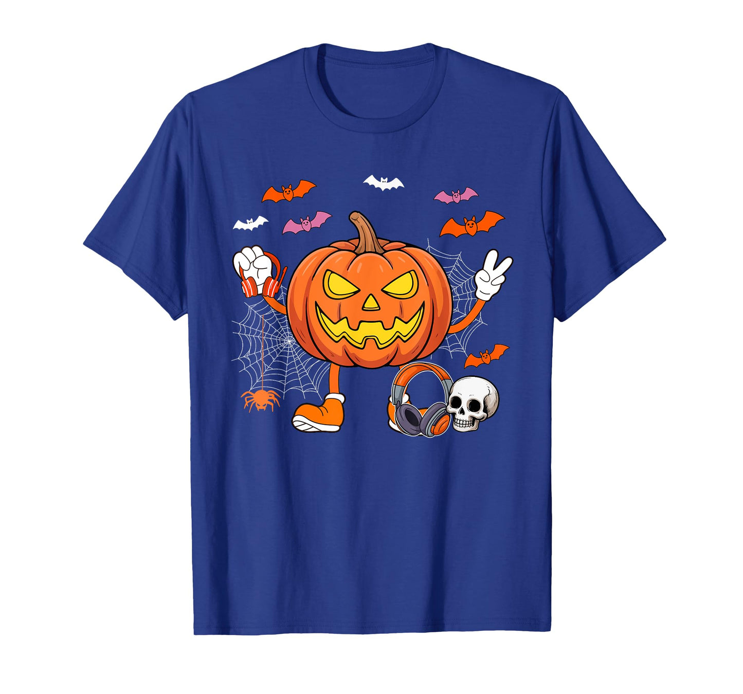 Dispatcher Job Horror Carved Pumpkin Halloween Costume Team T-Shirt