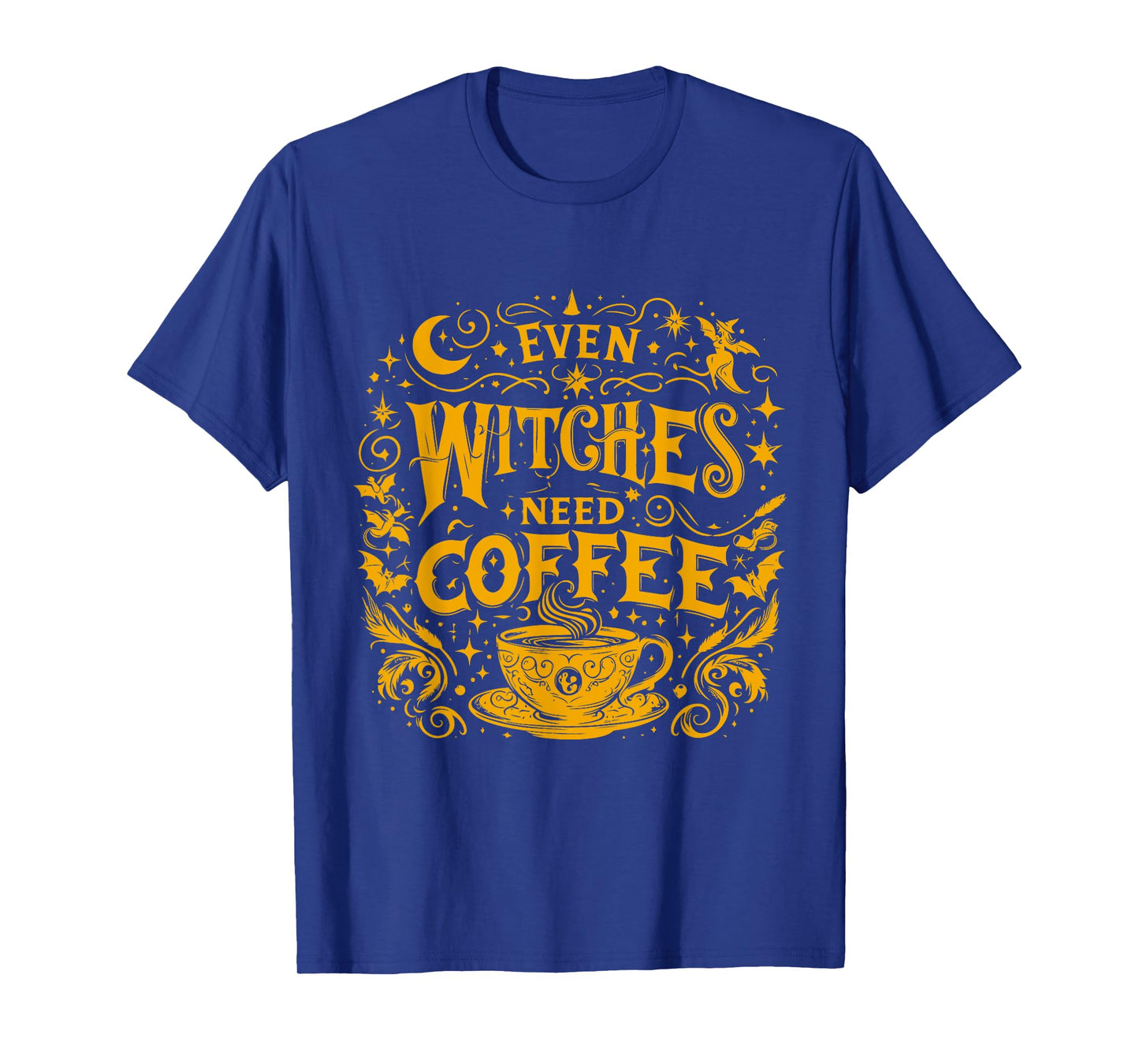 Instant Message - Even Witches Need Coffee T-Shirt