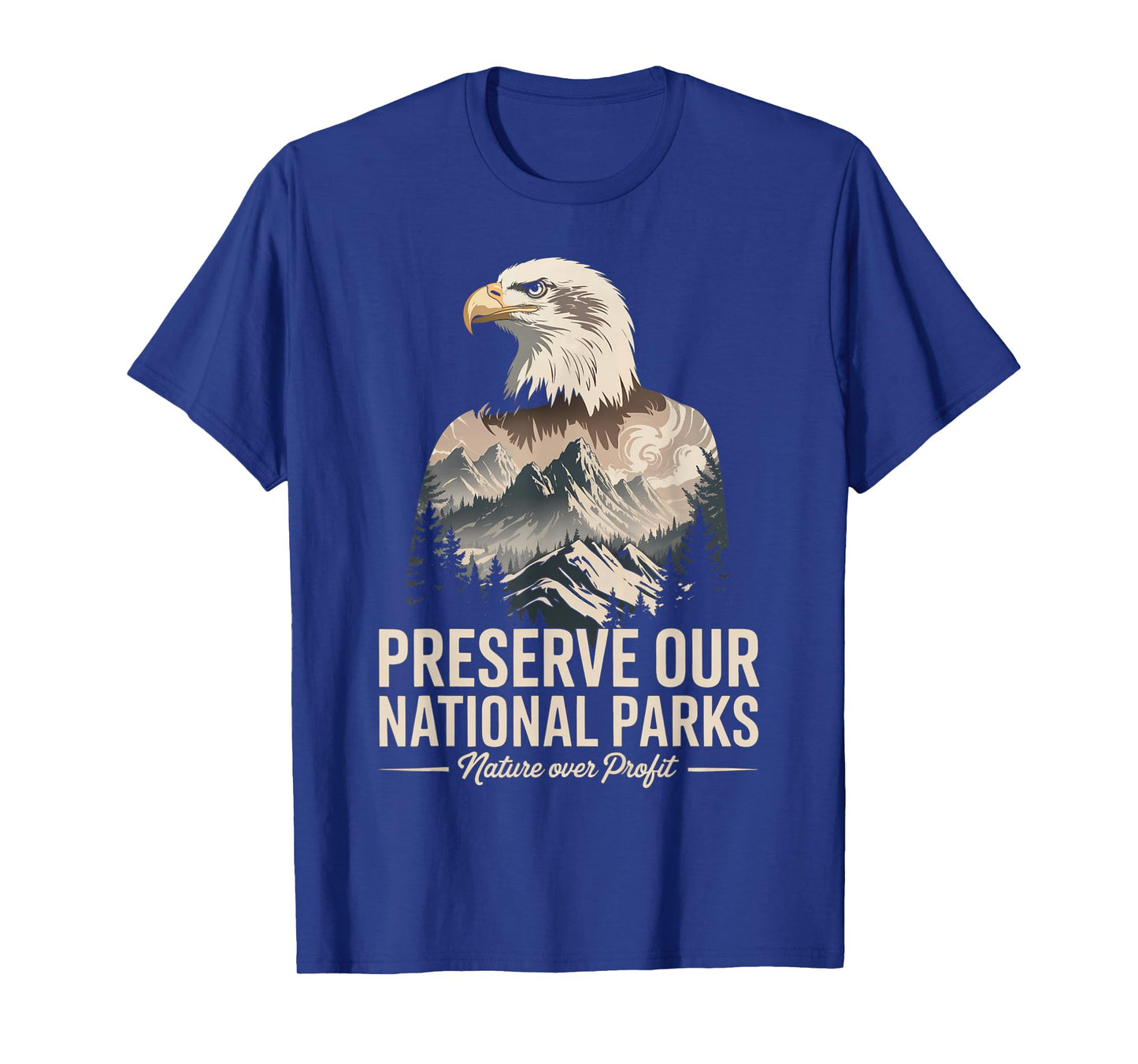 Protect Our National Parks Support Eagle Save National Parks T-Shirt