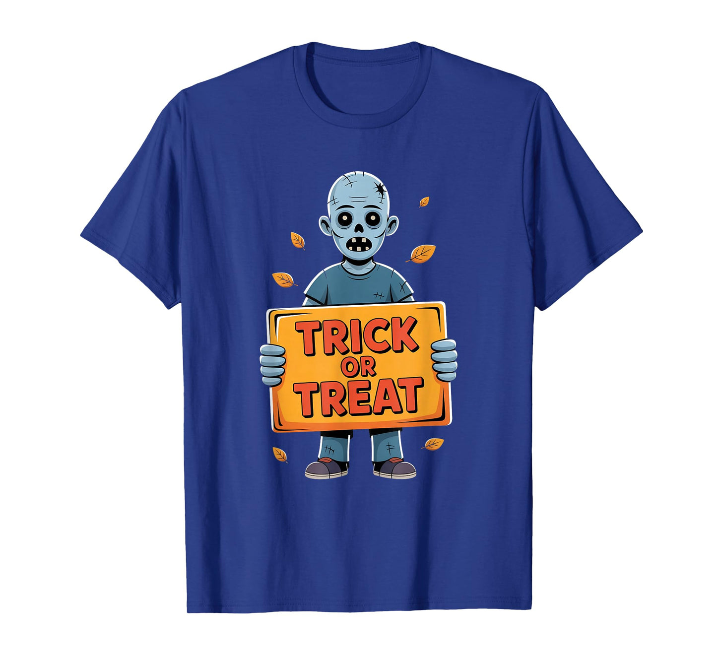 Spooky Trick or Treat Zombie Gift for Men Women T-Shirt