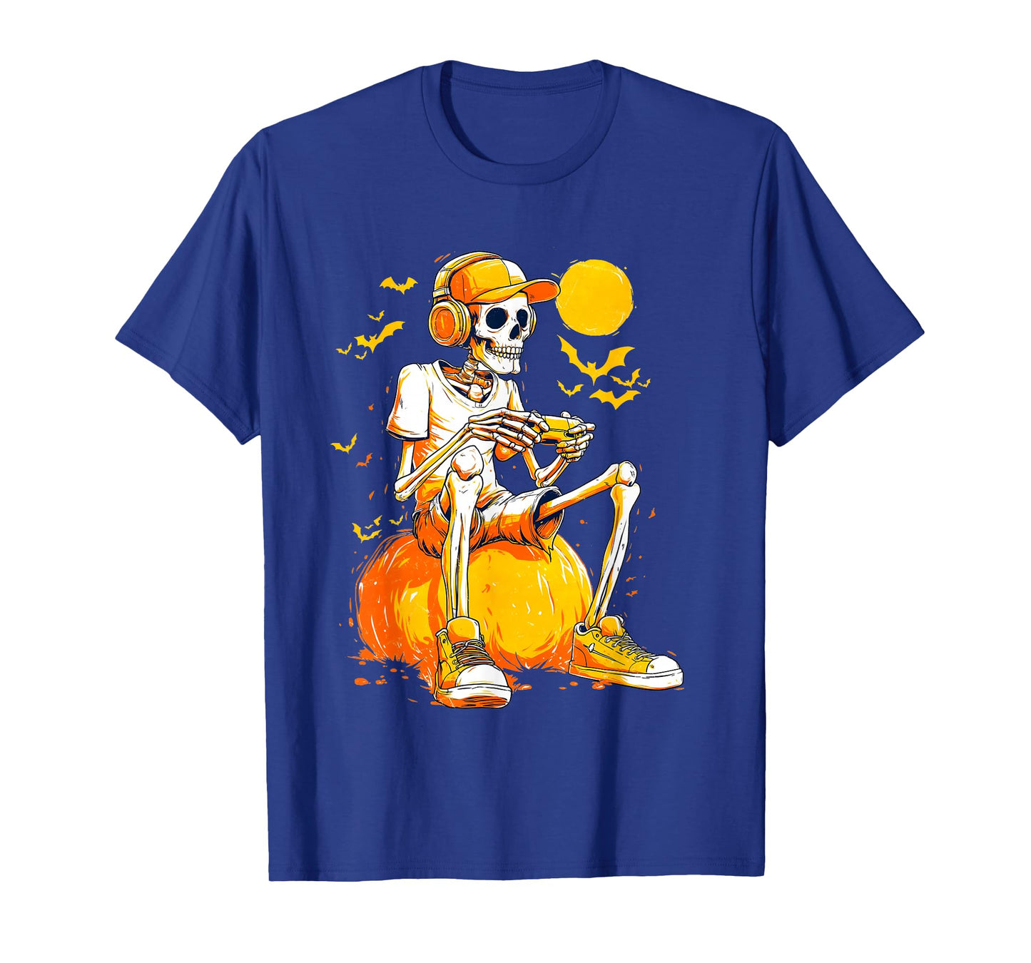 Skeleton Gamer Halloween Skeleton Halloween Game Controller T-Shirt