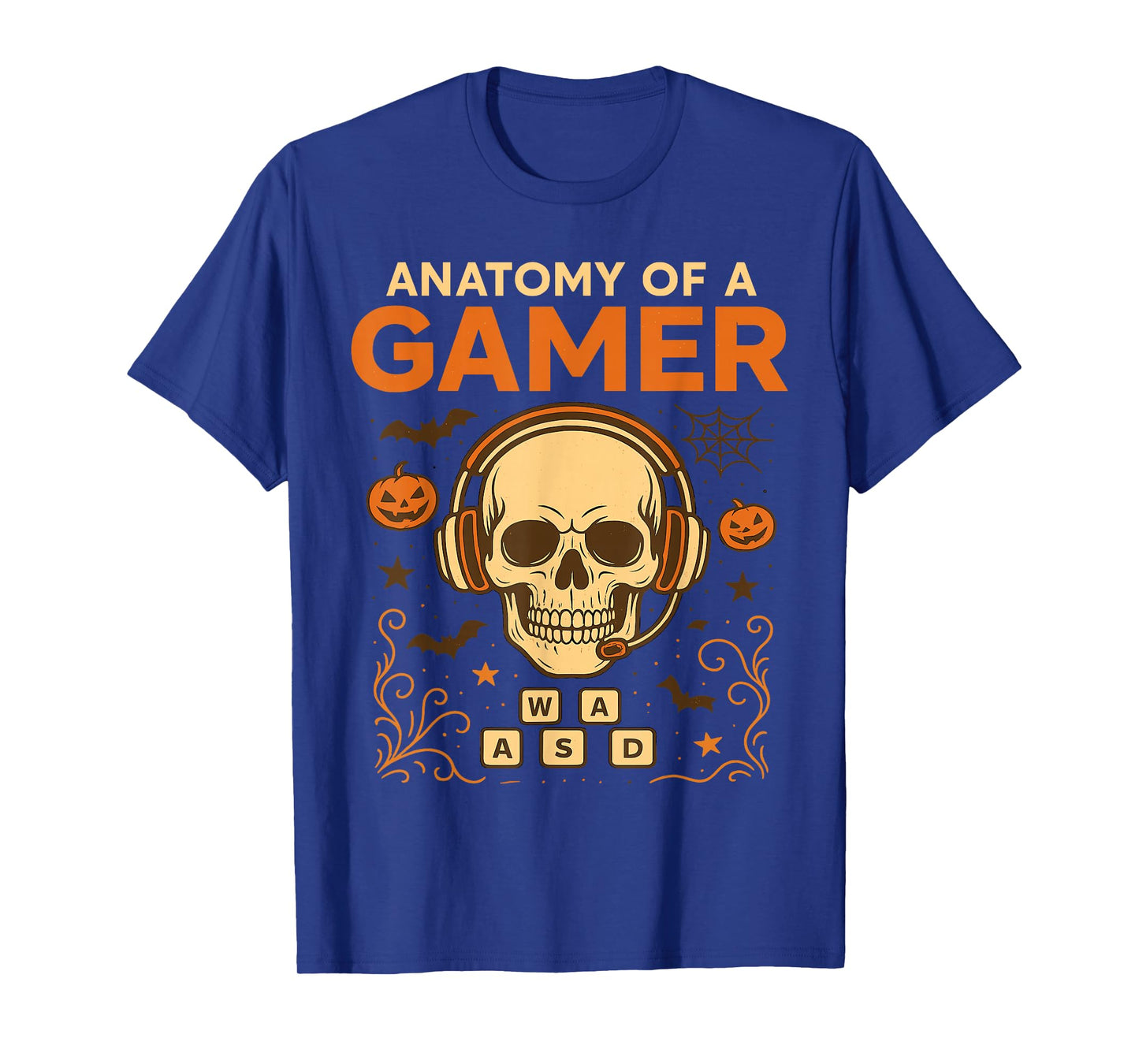 Funny Anatomy Gamer Head Tee – Gaming Outfit for Men, Kids T-Shirt