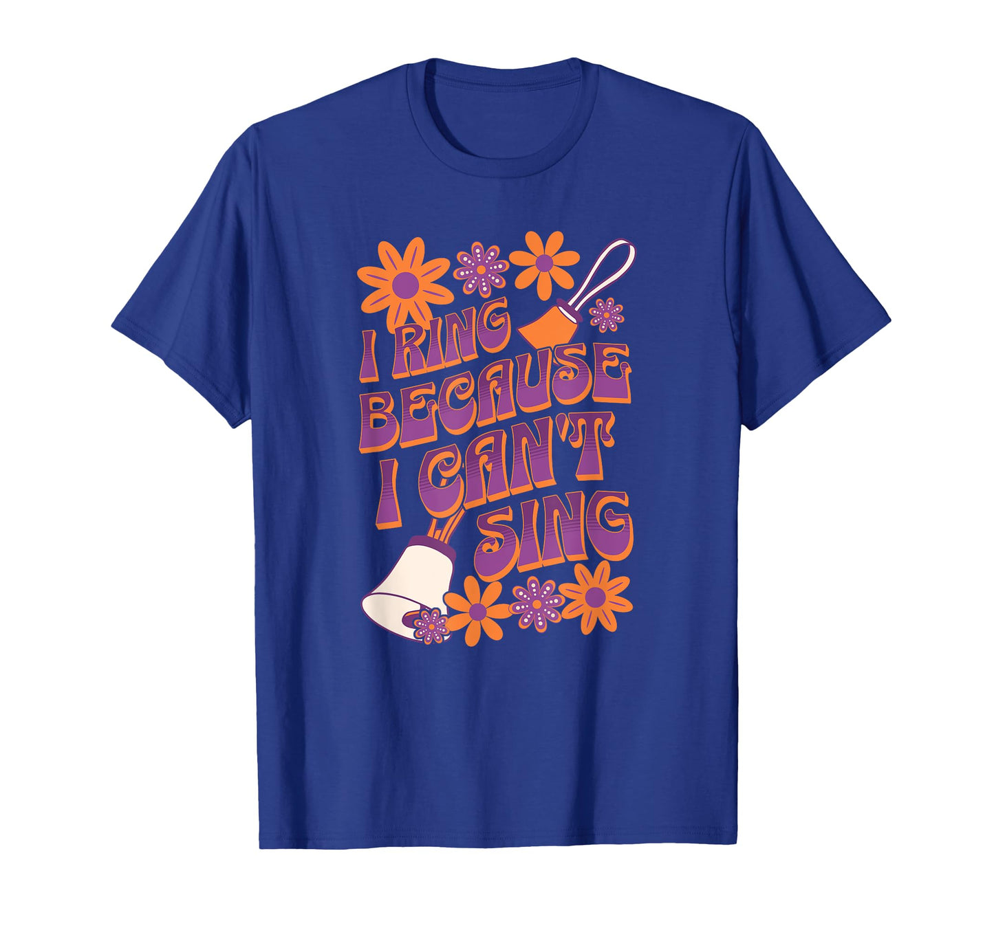 Funny Handbell Player Design for Bell Ringers, and Musicians T-Shirt