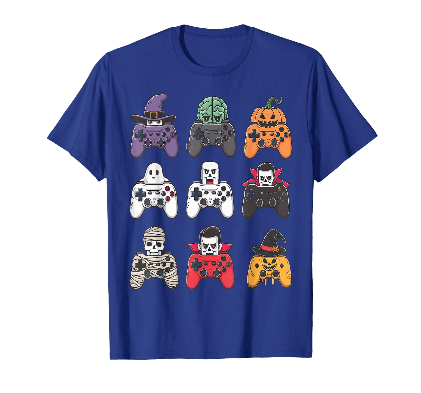 Halloween Gamer Spooky Game Controller Ghost,Pumpkin,Zombie T-Shirt