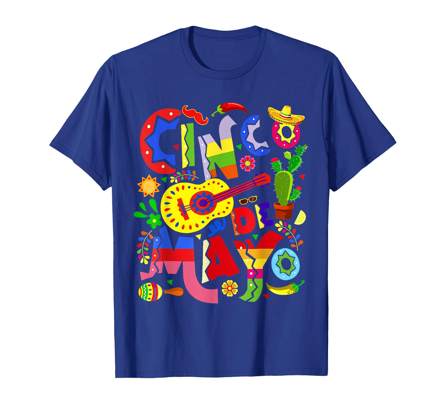 Cinco De Mayo Shirt 5 De Mayo Women Men Girls T-Shirt