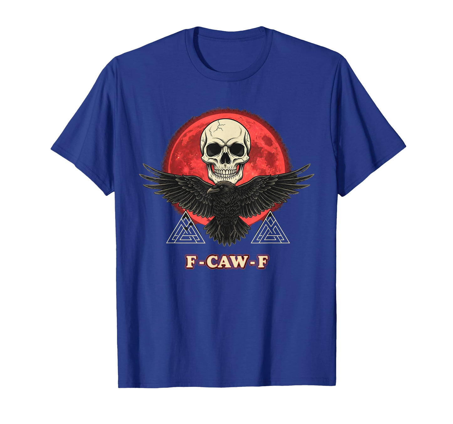 Retro Vintage Crow F-CAW-F Funny Bird Apparel T-Shirt