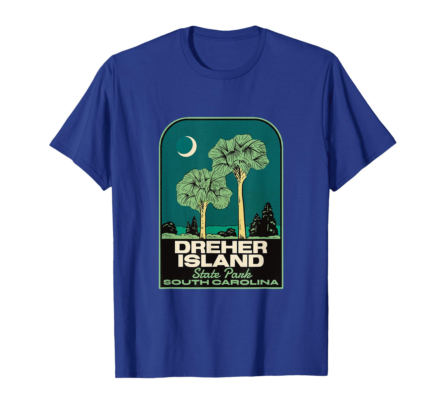 Dreher Island State Park SC Vintage Travel T-Shirt