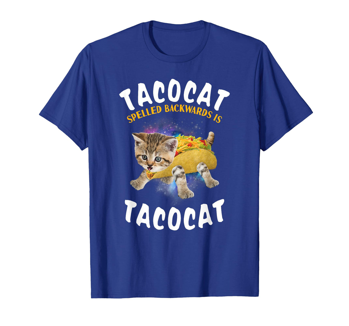 Tacocat Spelled Backward Is Tacocat Cat And Taco Lover T-Shirt