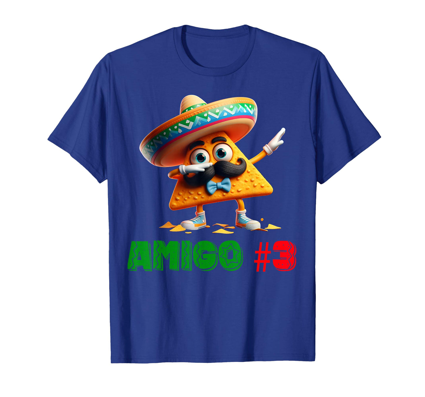 The 3 Three Amigos Cinco De Mayo Amigo #3 Group Matching T-Shirt