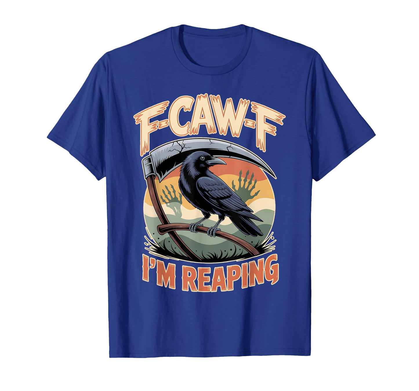 Black Crow, F-Caw-F Funny Black Bird Moon Bird Lover f-caw-f T-Shirt