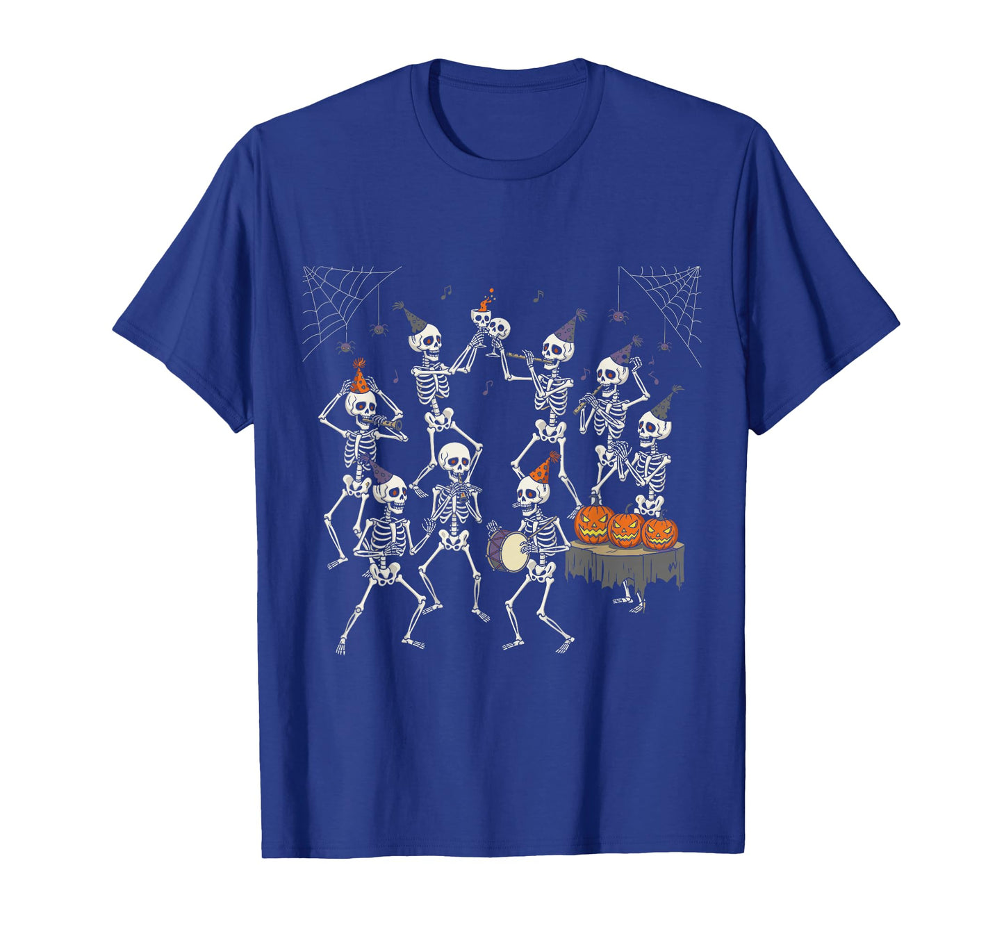 Halloween Skeleton Dance Party Spooky Fun T-Shirt