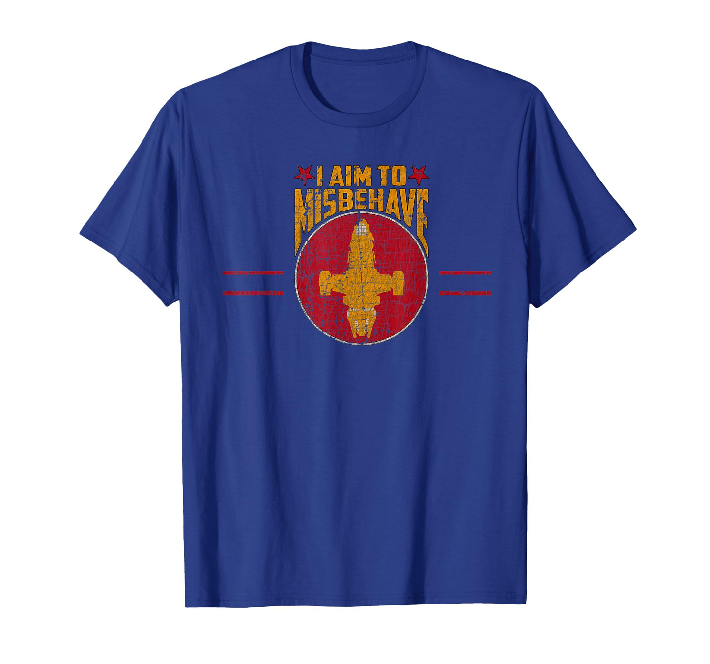 Ship Works I Aim to Misbehave T-Shirt